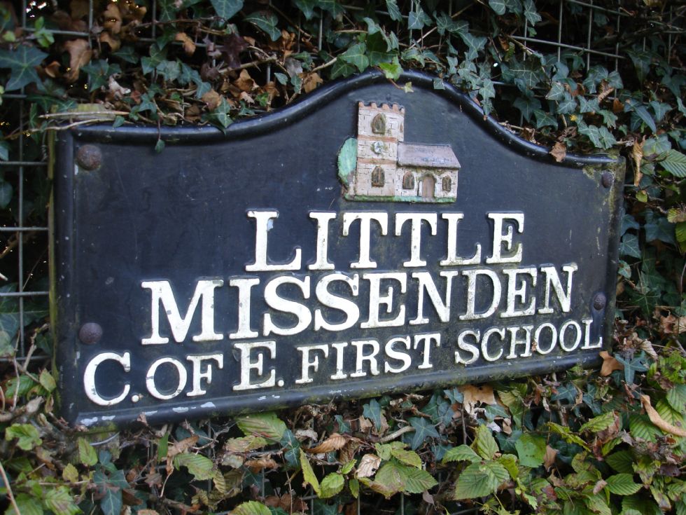 school sign